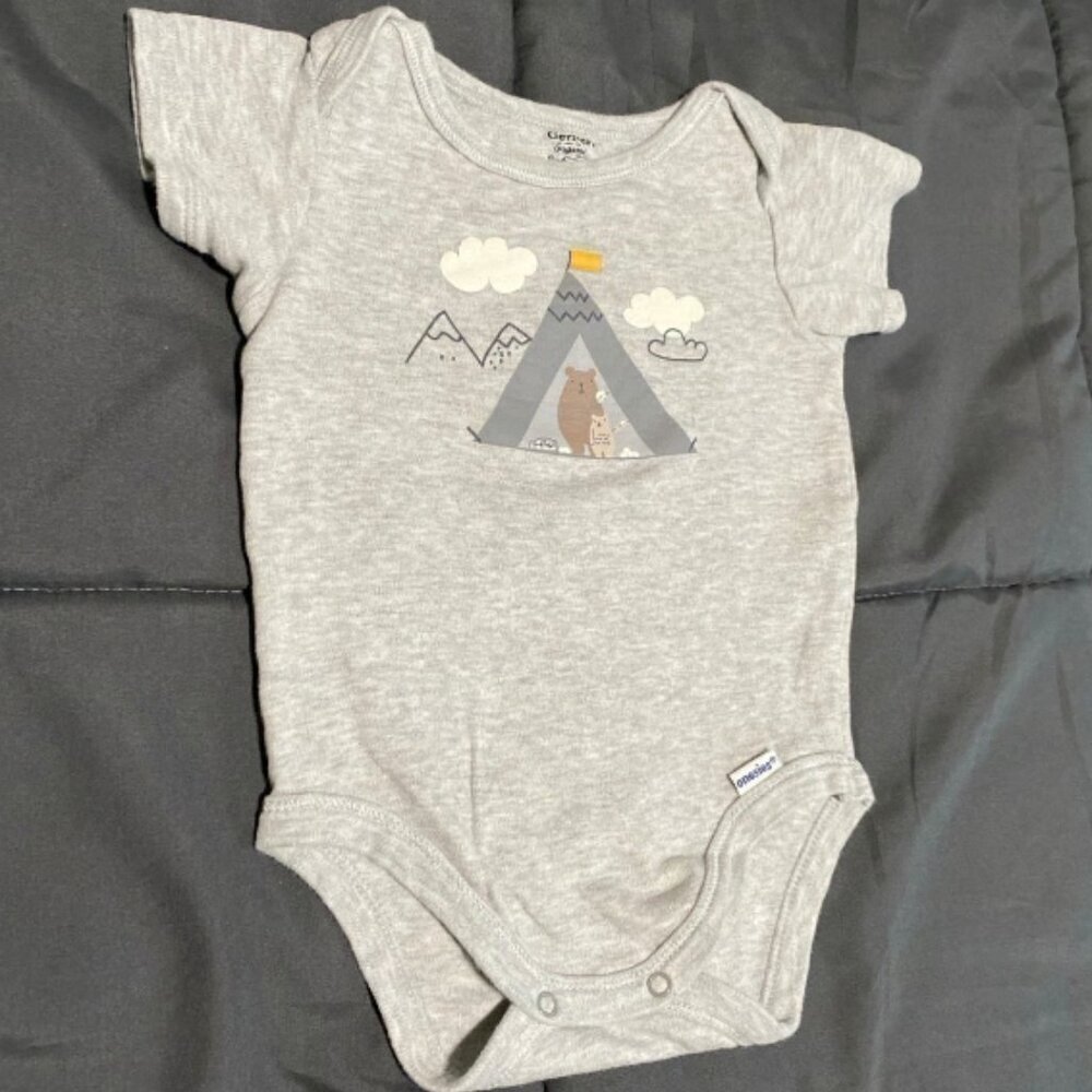 Organic Camping Onesie